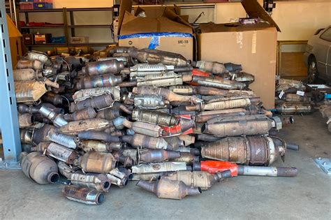 2 men charged after stealing over 200 catalytic converters